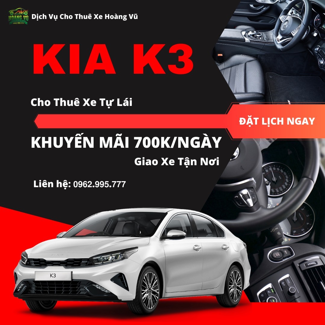 Ô TÔ TỰ LÁI KIA K3